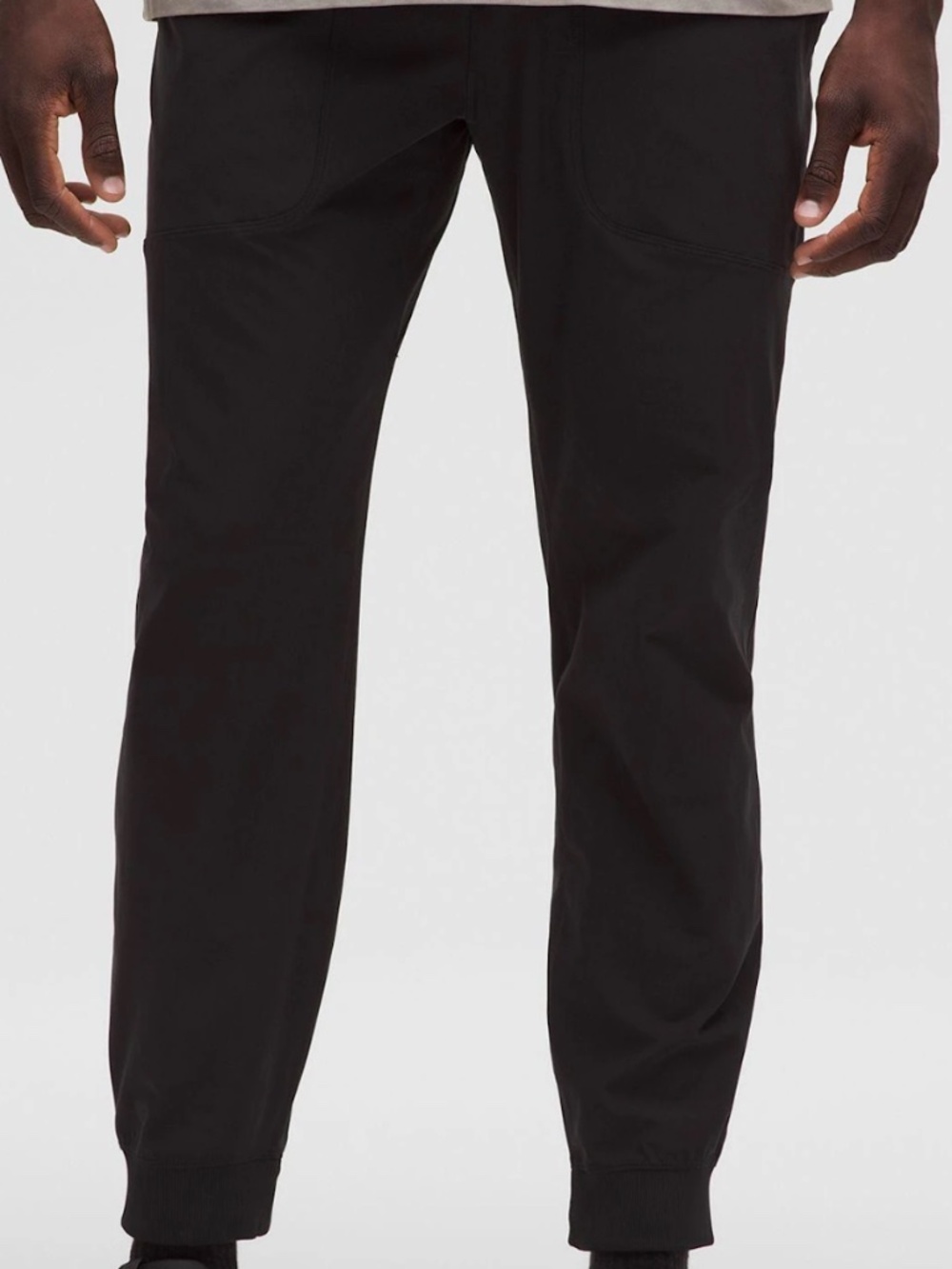 <New W/ Tags! Men's Lululemon ABC Black Athletic Gym Joggers Size Medium